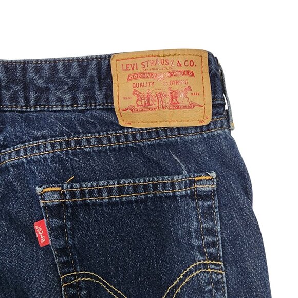 Levi's Superlow 7S Jeans Women's 100% Cotton Made in Canada Size 27x30 - Picture 14 of 14